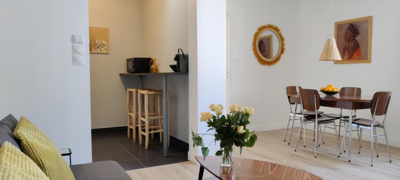Bel Appartement Refait A Neuf, Deco Raffinee, Fibre, Bureau, Calme Tours Bagian luar foto