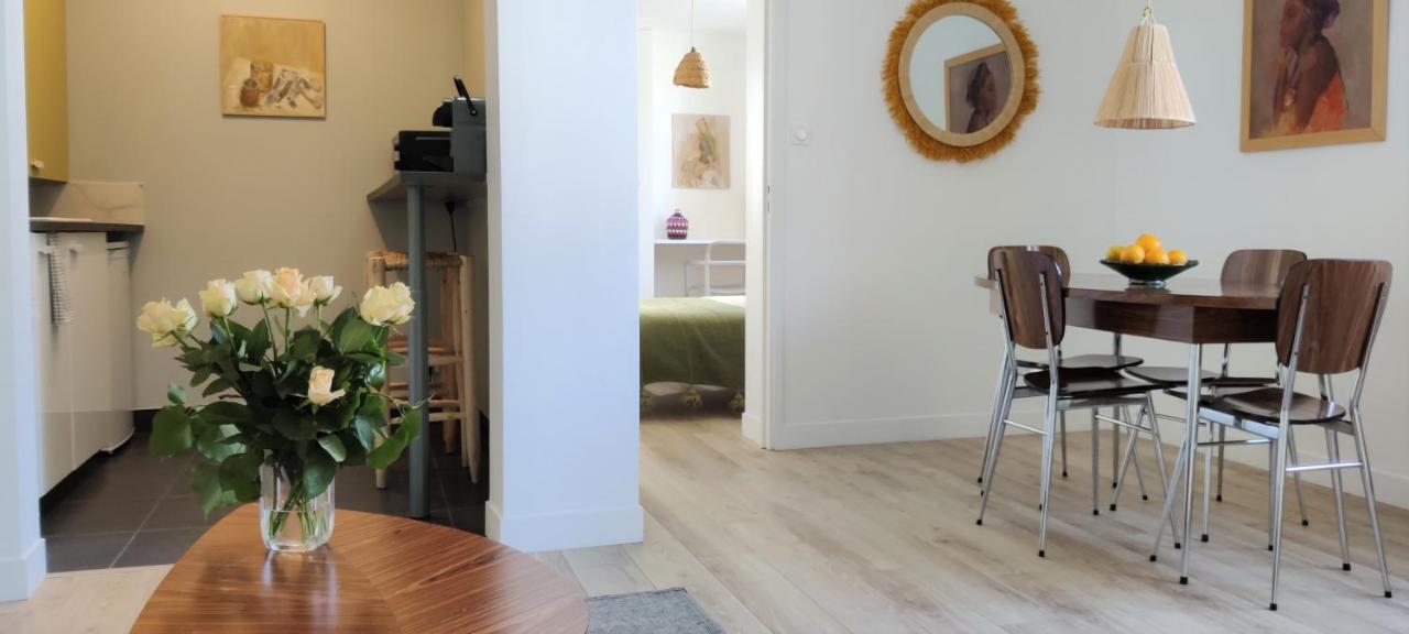 Bel Appartement Refait A Neuf, Deco Raffinee, Fibre, Bureau, Calme Tours Bagian luar foto